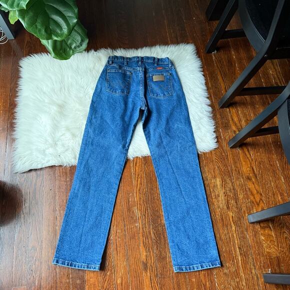 Vintage Wrangler Straight Leg Jeans High Waisted - Picture 6 of 10